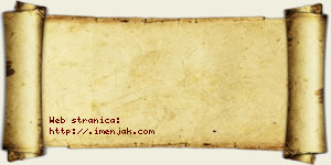 Josif Ranković vizit kartica